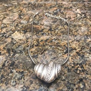 Brighton heart necklace